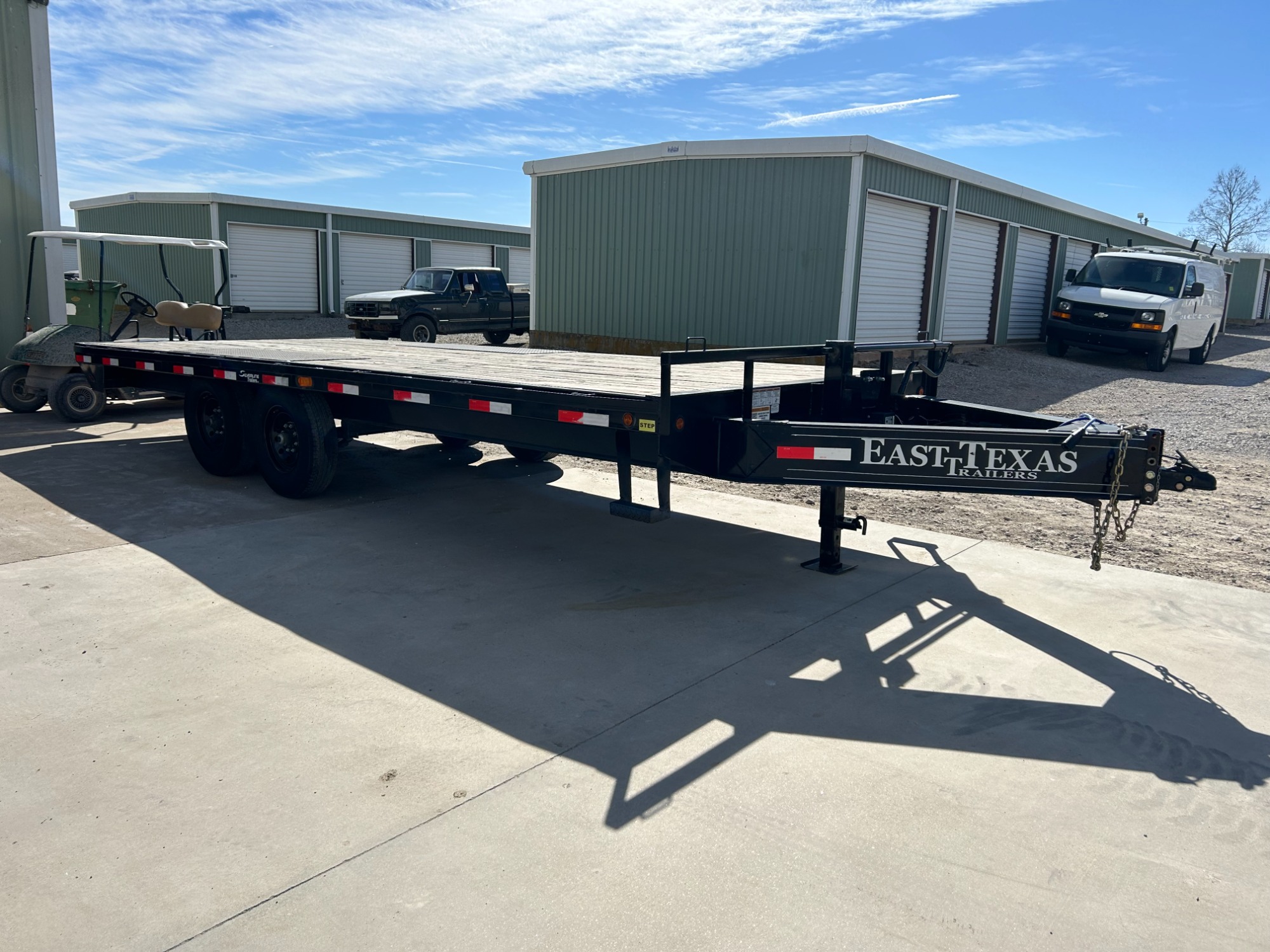 photo of 2022 EAST TEXAS FLATBED TRAILER 20X8 FT